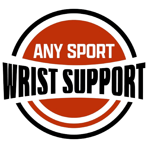 A logo for any sport wrist support